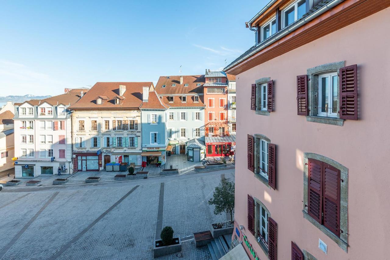 Au Rythme Du Lac Apartman Évian-les-Bains Kültér fotó